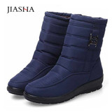 Plus size boots women  boots plus fur keep warm non slip women boots