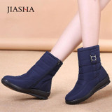 Plus size boots women  boots plus fur keep warm non slip women boots