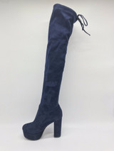 Faux Suede Slim Boots Sexy over the knee high women snow boots