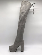 Faux Suede Slim Boots Sexy over the knee high women snow boots