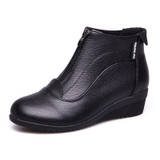 Wedge Heels Shoes Women Warm Fur Casual Shoes