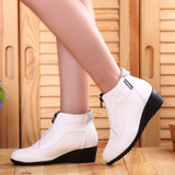 Wedge Heels Shoes Women Warm Fur Casual Shoes