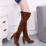 Slim Boots Sexy over the knee high women snow boots