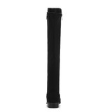 Female Knee High Boots Women Flock Leather Comfortable  Boots
