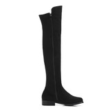 Female Knee High Boots Women Flock Leather Comfortable  Boots