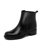 DRIPDROP Women's Short Boots Waterproof Non-Slip Fashion Rain Shoes