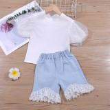 Clothes For Girls Summer Toddler Girls Clothes 2Pcs Outfits Kids Clothing For Girls Tracksuit Suit For Girls Children Clothing