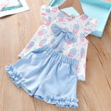 Clothes For Girls Summer Toddler Girls Clothes 2Pcs Outfits Kids Clothing For Girls Tracksuit Suit For Girls Children Clothing