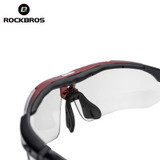 ROCKBROS Polarized Sports Men Sunglasses Road Cycling Glasses Mountain Bike Bicycle Riding Protection Goggles Eyewear 5 Lens