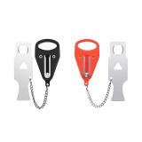 NAIERDI Portable Hotel Door Lock Travel Lock Childproof Door Lock Anti-theft Lock for Security Home Safety Lock Door Hardware