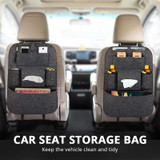New arrival portable car seat back storage bag multi-pocket storage bag box cover car storage bag car organizer  car decor