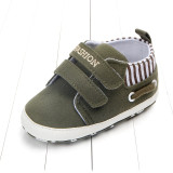 2020 Baby Boys and Girls Shoes Sole Soft Canvas Solid Footwear For Newborns Baby Shoes Toddler Crib Moccasins 4 Colors Available