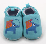 Cartoon Baby Shoes Cute Newborn Boys Girls First Walkers Flats Soft Sole Non-slip Shoes Footwear Toddler Booties