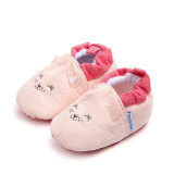 Cartoon Baby Shoes Cute Newborn Boys Girls First Walkers Flats Soft Sole Non-slip Shoes Footwear Toddler Booties