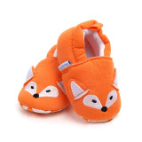 Cartoon Baby Shoes Cute Newborn Boys Girls First Walkers Flats Soft Sole Non-slip Shoes Footwear Toddler Booties