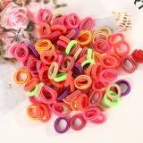 50/100pcs Baby Girls Colorful Small Elastic Hair Bands Children Ponytail Holder Kids Headband Rubber Band Hair Accessories