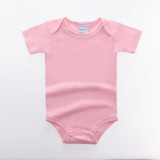 SALE Unisex Baby Rompers Short Sleeve Cotton O-Neck 0-12M Newborn Boys&Girls Roupas Top Quality Bebe Summer Clothes
