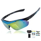 WEST BIKING Polarized Cycling Glasses Anti-fog Sunglasses Sport Bicycle Glasses With Mypia Frame MTB Bike Goggles Eyewear