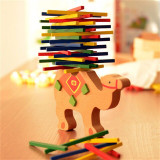 Baby Toys Educational Elephant/Camel Balancing Puzzle Wooden
