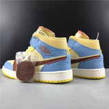 AJ 1 Mid SE Fearless Maison Chateau Rouge Shoes Sneakers