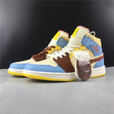 AJ 1 Mid SE Fearless Maison Chateau Rouge Shoes Sneakers