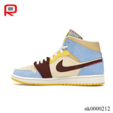 AJ 1 Mid SE Fearless Maison Chateau Rouge Shoes Sneakers
