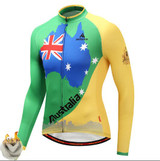 2018 Pro Team Winter Fleece Long Sleeve Cycling Jersey