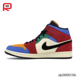 AJ 1 Mid SE Fearless Blue the Great Shoes Sneakers