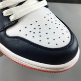 AJ 1 Low Obsidian Ember Glow Shoes Sneakers