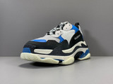 BLCG Triple S Black Blue Shoes Sneakers