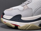 BLCG Triple S White Black Red Shoes Sneakers