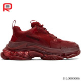BLCG Triple S Burgundy Red Shoes Sneakers