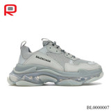 BLCG Triple S Clear Sole Grey Shoes Sneakers