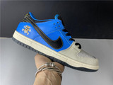 SB Dunk Skateboards Low Blue Grey Shoes Sneakers