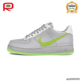 AF 1 Low Wolf Grey Ghost Green Shoes Sneakers