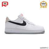AF 1 Low White Black Bone Ember Glow Shoes Sneakers