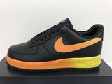 AF 1 07 Low Lv8 Black Yellow Shoes Sneakers