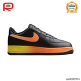 AF 1 07 Low Lv8 Black Yellow Shoes Sneakers