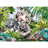 White tiger Diamond Painting
