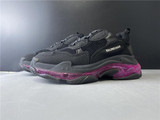 BLCG Triple S Black And Pink Shoes Sneakers