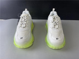 BLCG Triple S White And Green Shoes Sneakers