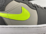 AJ 1 Mid Gunsmoke Volt Shoes Sneakers AJ 1 Mid Gunsmoke Volt Shoes Sneakers