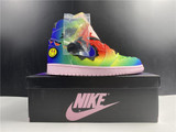 Balvin x AJ 1 High OG Multi Shoes Sneakers