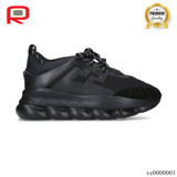 Chain Reaction Full Black Shoes Sneakers