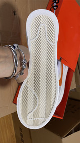 Blazer Sacai Low White Orange Shoes Sneakers