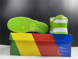 SB Dunk Low White Green x Supreme Shoes Sneakers