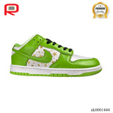 SB Dunk Low White Green x Supreme Shoes Sneakers