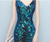 FADISTEE New arrival elegant long dress prom party dresses formal dress sequin pattern simple mermaid evening dress