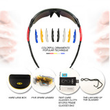 Professional Polarized Cycling Sun Glasses with UV-400 Protection