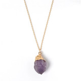 Lucky Stone Pendant/Earring Set